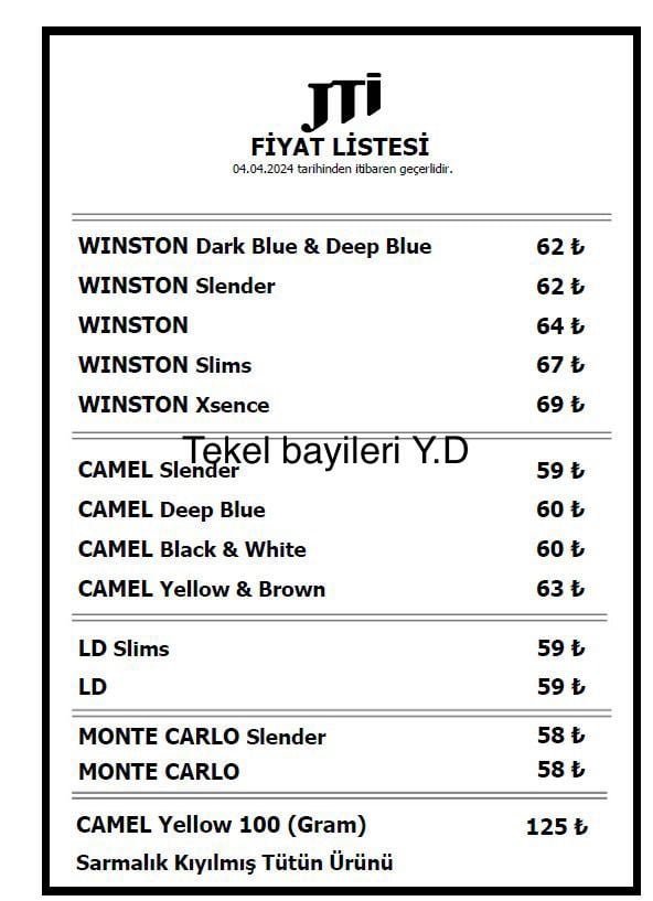 Seçimlerin Ardından Sigara Fiyatlarına Zam Geldi!