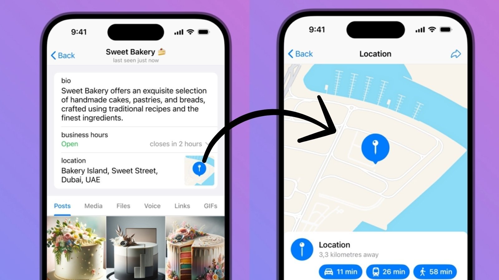 Telegram Yeni Özellikleri